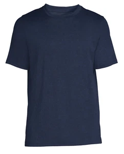 NWT ATHLETIC WORKS MENS M (38-40) Dark Blue Core Jersey Active Dri-Works T-Shirt - Picture 1 of 11