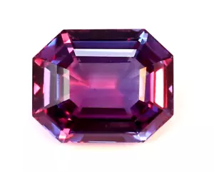Natürlicher farbwechselnder Alexandrit strahlender Schliff makellos loser Edelstein 20,00 ct - Bild 1 von 8