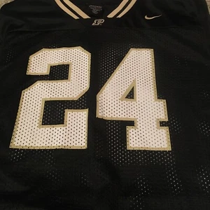 Purdue Boilermakers #24 Mesh Fußball Trikot Jugend Gr. L schwarz & gold Logo Nike - Bild 1 von 5