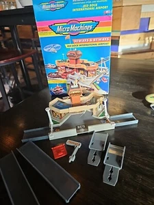 Micro Machines 1993 Red Rock Airport With Box, No Vehicles - Picture 1 of 8