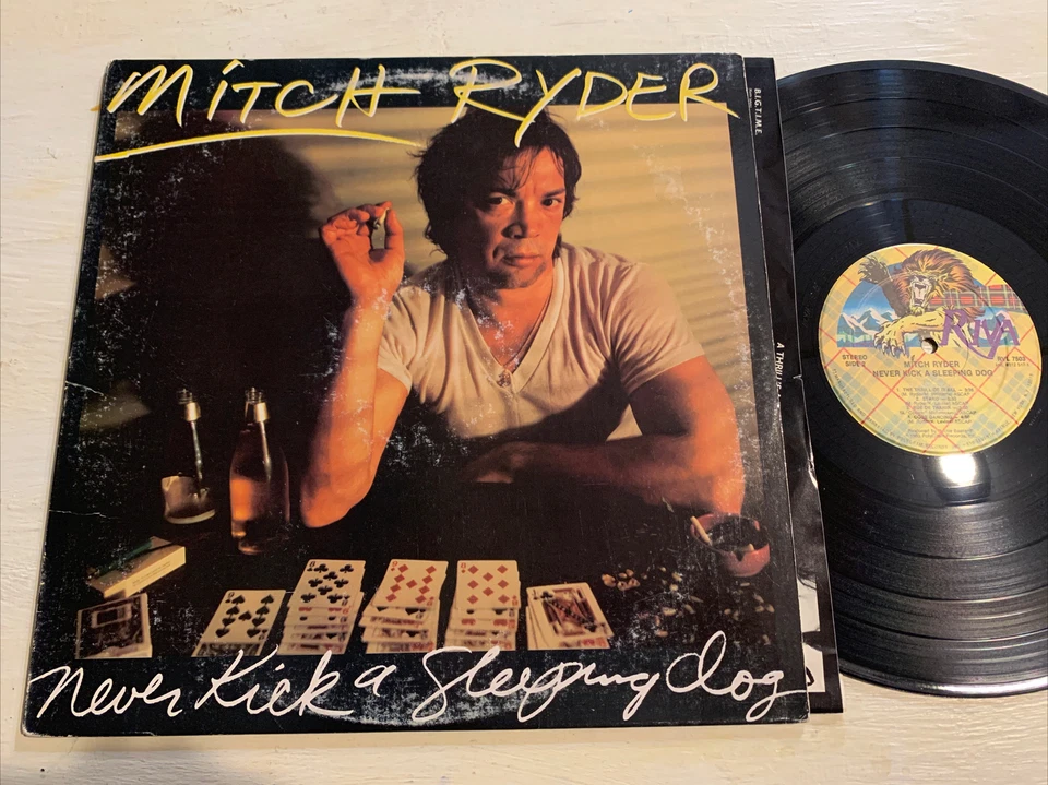Mitch Ryder Never Kick A Sleeping Dog LP Riva + Lyric Inner Garage Proto Punk EX - Image 1 of 4