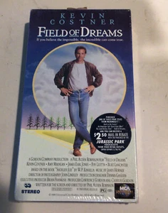 Field of Dreams VHS Kevin Costner Baseball 1989 Classic Iowa Setting CC NEW - Imagen 1 de 4