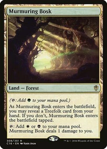 MURMURING BOSK - MTG Commander 2016 Rare Land - Picture 1 of 1