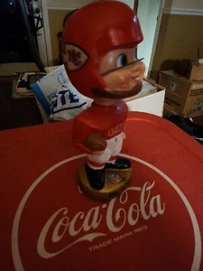 1960's Kansas City Chiefs Gold Base Nodder | Bobble Head vintage rare - Picture 1 of 6