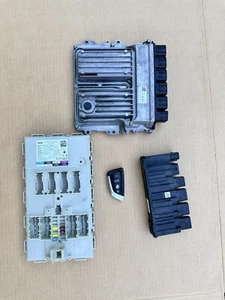 BMW X3 X4 G02 G01 (2018-2023) ENGINE COMPUTER DME ECU KAS KEY SET OEM - Picture 1 of 10