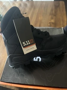 NEW 5.11 Tactical ATAC 2.0 6in Black Boots Military Style 12392 New Size 8 Mens - Picture 1 of 3