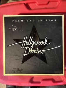 HOLLYWOOD DOMINO Premiere Edition 100% Complete Domino Game Parker Bros. 2008 - Picture 1 of 4