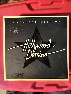 HOLLYWOOD DOMINO Premiere Edition 100% Complete Domino Game Parker Bros. 2008 - Image 1 of 4