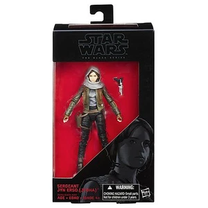 FIGURA DEL SARGENTO JYN ERSO (JEDHA) STAR WARS ROGUE ONE THE BLACK SERIES 6 PULGADAS - Imagen 1 de 10