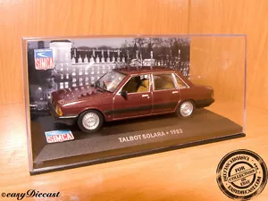TALBOT (SIMCA) SOLARA METALLIC BROWN 1:43 1983 MINT!!! - Foto 1 di 1