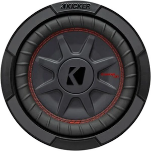 KICKER CWRT84 CAR/TRUCK/BOAT/ATV/UTV/GOLF CART 8"COMPRT WEATHERPROOF SUBWOOFER - Picture 1 of 3