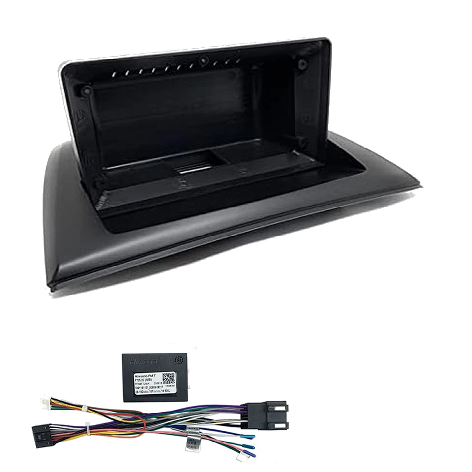 Mascherina Adattatore autoradio 9" Pollici BMW X3 con comandi - Immagine 1 di 1