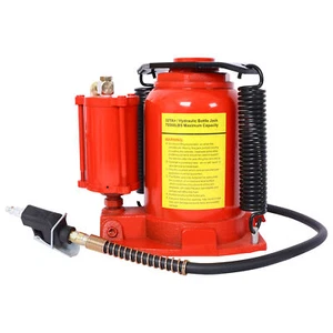 Air Hydraulic Bottle Jack,32 Ton/70550LBS LBS All Welded Bottle Jack,10-16.3 - Picture 1 of 12