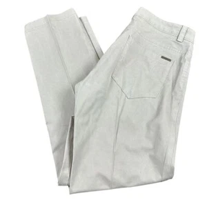 Calvin Klein Light Gray Cotton Chinos Classic Fit Pants 30x30 - Picture 1 of 6