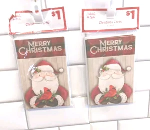 Lot Of 2 Packs 6 ct- 12 Total -"Merry Christmas" Christmas Cards NEW + Envelopes - Bild 1 von 3