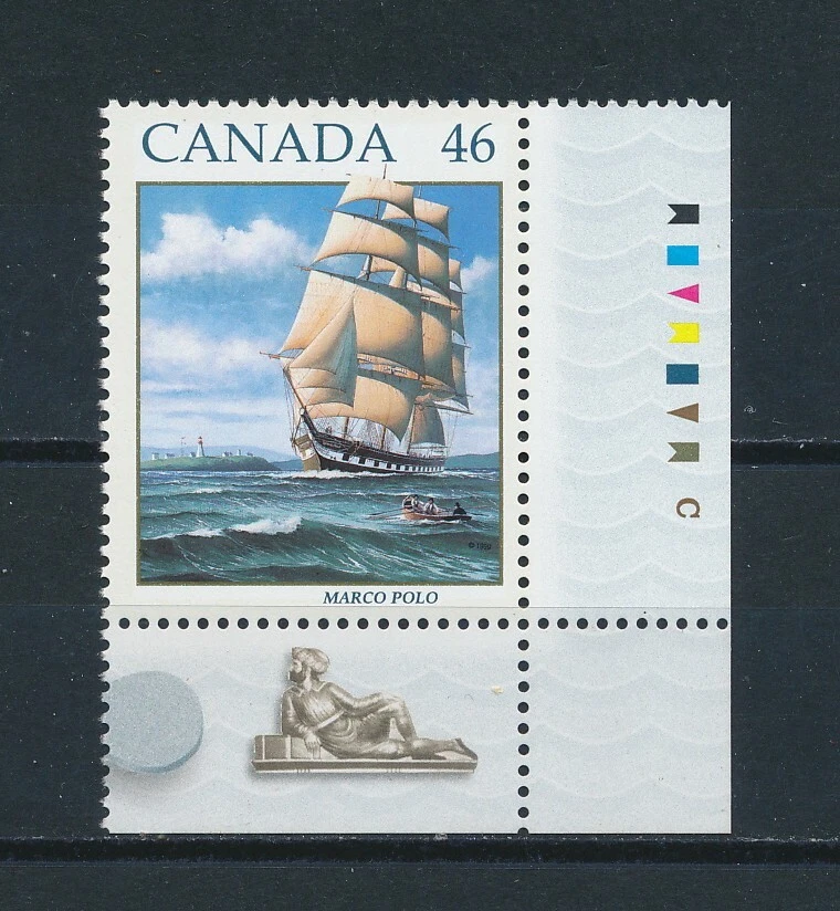 CANADA    1779 MNH, Marco Polo & Sailing Ship, 1999 - Image 1 of 1