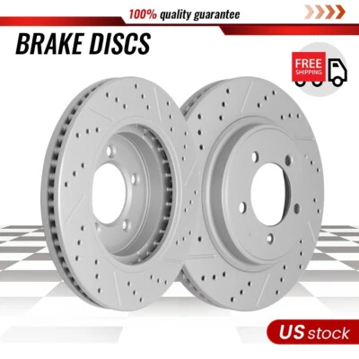 Front Disc Brake Rotors for 2006 - 2009 2010 Ford Explorer Mercury Mountaineer - Image 1 of 4