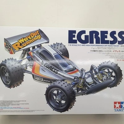 Vintage 2013 Tamiya Egress 1/10 Scale Radio Control 4WD Racing Buggy With Box - Image 1 of 4