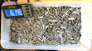 Lead Letterpress Type Print | Vintage | 16 lb Mixed Lot | Sm & Med Sizes - Picture 1 of 4