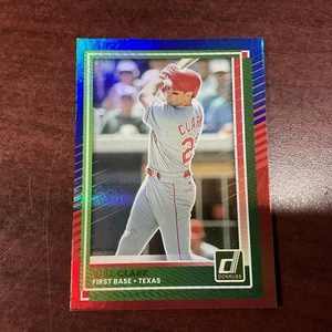 2025 Donruss Baseball Red & Blue Will Clark Rangers #64 - Picture 1 of 2