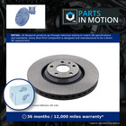 2x Brake Discs Pair Vented Front 340mm ADV184340 Blue Print Set 8J0615301 New