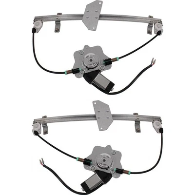 Juego de regulador de ventana eléctrica para Volvo S40 2000-2004 delantero con motor 2 piezas Foto 1 de 4