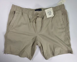 A&F Abercrombie & Fitch 8 Inch Court Utility Short Beige 2XL XXL NWT - Picture 1 of 6