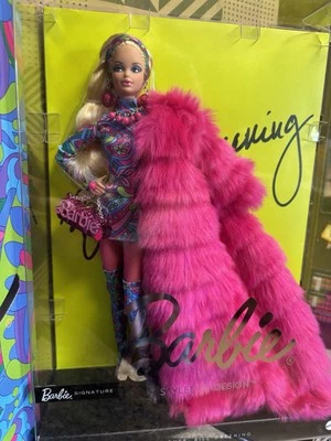 EXQUISITO ESTILO PRÍSTINO POR DISEÑO #3 MODA PSICODÉLICA PIEL ROSA CALIENTE COMO NUEVO Foto 1 de 4