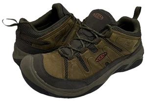 Keen Circadia Vent Herren 11 Braun Shitake Leder Wanderschuhe - Bild 1 von 9