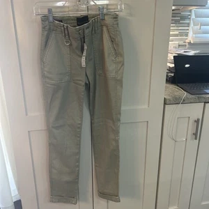 Brand New White House Black Market Mid-rise Slim Ankle Cargo Pants 00 - Picture 1 of 6