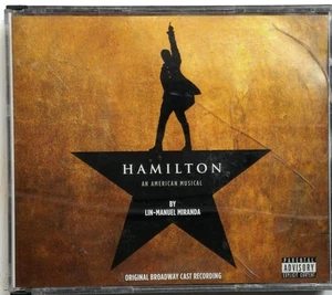 Lin-Manuel Miranda - Hamilton CD 2015 Original Broadway Cast Musical Atlantic - Picture 1 of 2
