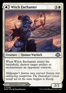 MTG - WITCH ENCHANTER // WITCH-BLESSED MEADOW - Modern Horizons 3 (U) - Picture 1 of 1