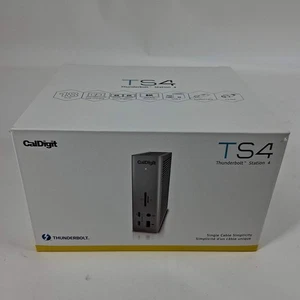Nuevo CalDigit TS4 Thunderbolt Station 4 Dock TS4-US-AMZ - Imagen 1 de 7