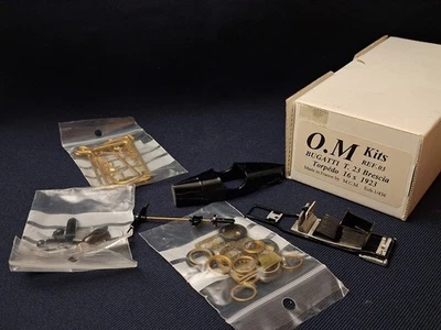 Modèle O.M -MCM 1/43 BUGATTI Type 23 Brescia 16s 1923 - à monter boîte origine - Photo 1/4