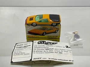 DINKY TOYS 1426 ALFA ROMEO CARABO BERTONE -ORANGE 1:43- GOOD IN BOX - 536 - Picture 1 of 8