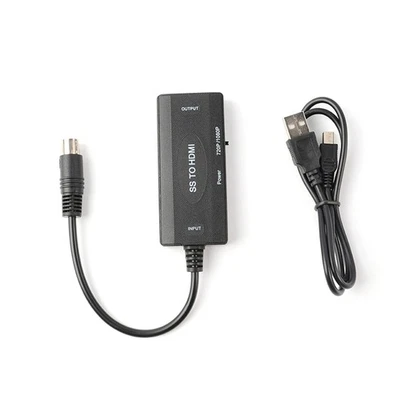 HDMI-Compatible Converter SS To HD For Sega Saturn Console DC5V 1080P 16:9/4:3 - Image 1 of 4