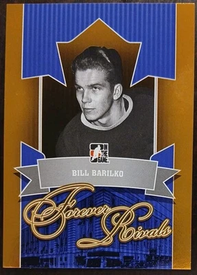 2012 - 2013 ITG Bill Barilko Forever Rivals Gold /30 #59 Hockey Card - Image 1 of 2