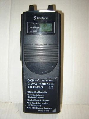 PARA REPUESTOS Cobra HH-35 Radio CB Portátil 40 Canales Unidad Portátil PARA REPUESTOS Foto 1 de 4