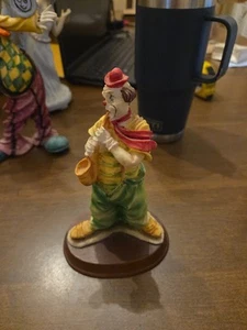 Pucci Arnart Vintage Porcelain Clown Figurine 6" - Picture 1 of 6