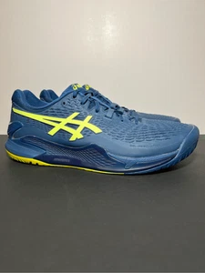 Herren Asics Gel Resolution 9 Mako Blau Sportschuhe / Größe 10,5 - Bild 1 von 9