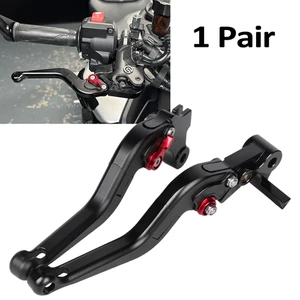 Adjustable Foldable Short Clutch Brake Levers Kit For YAMAHA MT-09 /SP 2024-2025 - Picture 1 of 24
