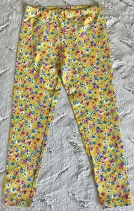 Polo Ralph Lauren Leggings Blumenmuster Mädchen S (7) gelb rosa blau grün weiß - Bild 1 von 8