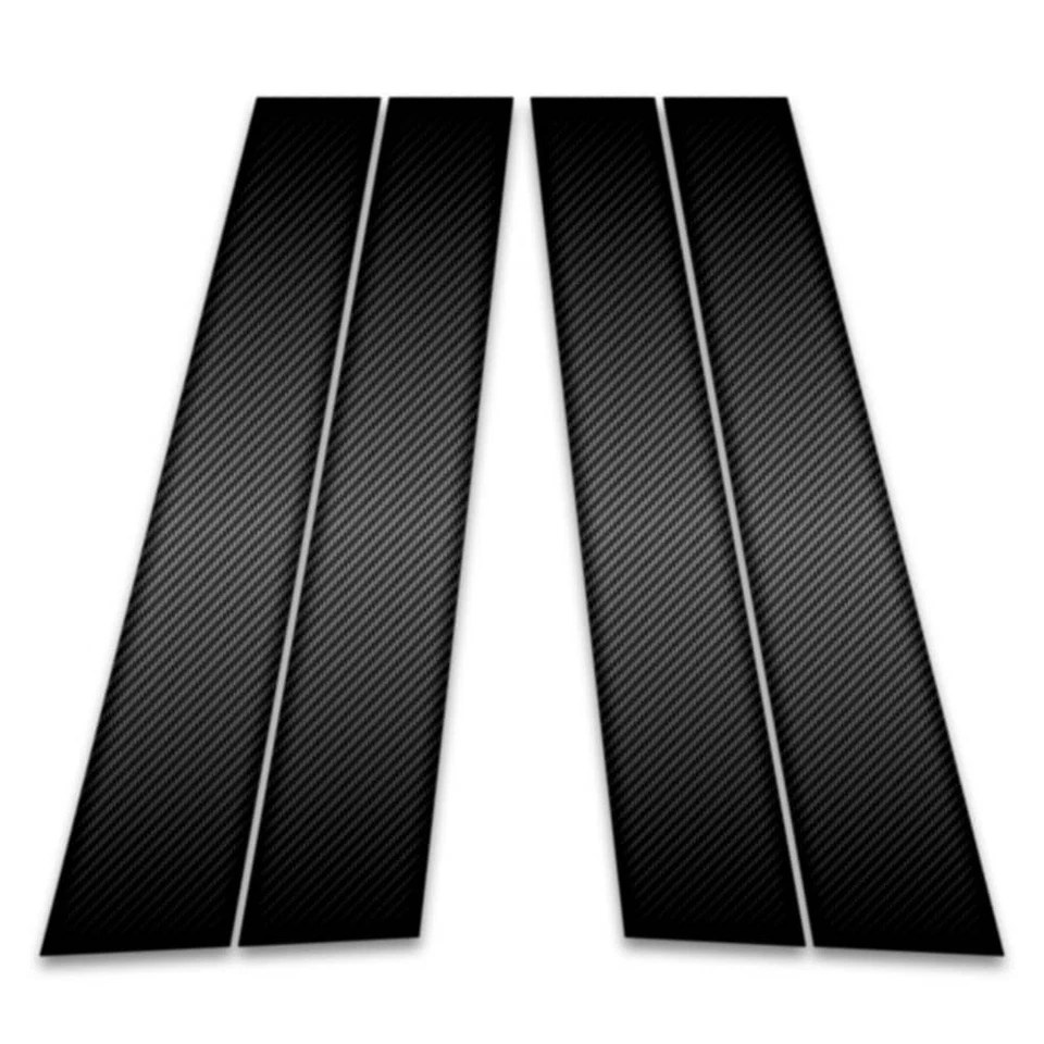 4pc Carbon Fiber Pillar Post Covers for 2010-2012 Volkswagen GTI 4dr Foto 1 de 1