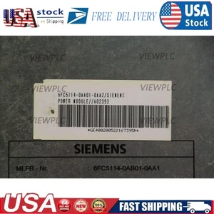 New Siemens 6FC5114-0AA01-0AA2 6FC5 114-0AA01-0AA2 840C/840CE POWER SUPPLY - Picture 1 of 6