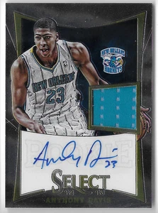 Anthony Davis 2012 Panini Select Rookie Auto Autograph Jersey Card #132/149! - Bild 1 von 1