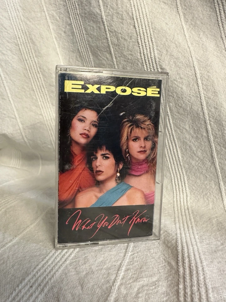 Expose Cassette tape - What You Don't Know 80s Girl Group Dance Pop Free US Ship - Imagem 1 de 4