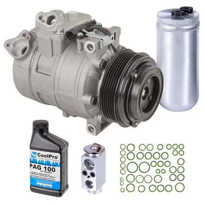 Compresor de aire acondicionado para BMW X3 2007 2008 2009 2010 con kit de reparación de aire acondicionado DAC Foto 1 de 4