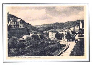 #334 Stampa 29,6 CM. x 20,9 Cm. Celle Ligure - Ville Pecetto e Boriolo - Picture 1 of 1