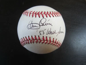 Clem Labine Autograph Signed Baseball 55 World Series Los Angeles Dodgers (B1) - Picture 1 of 3