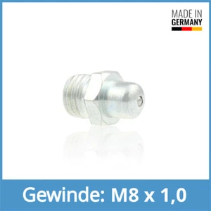 DIN 3402 K1 M8 x 1,0 Stahl verzinkt Kugelschmiernippel Schmiernippel - Bild 1 von 1